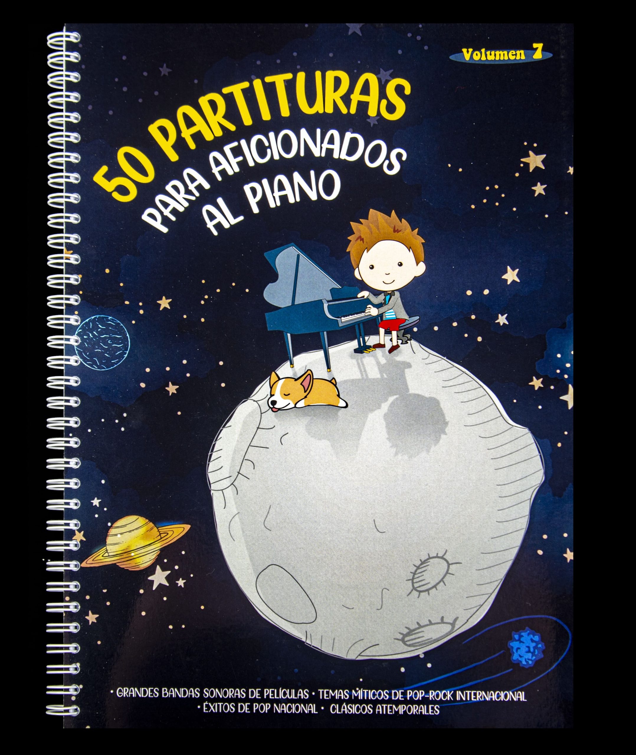 Volumen 7 - Colección 50 partituras para aficionados al piano