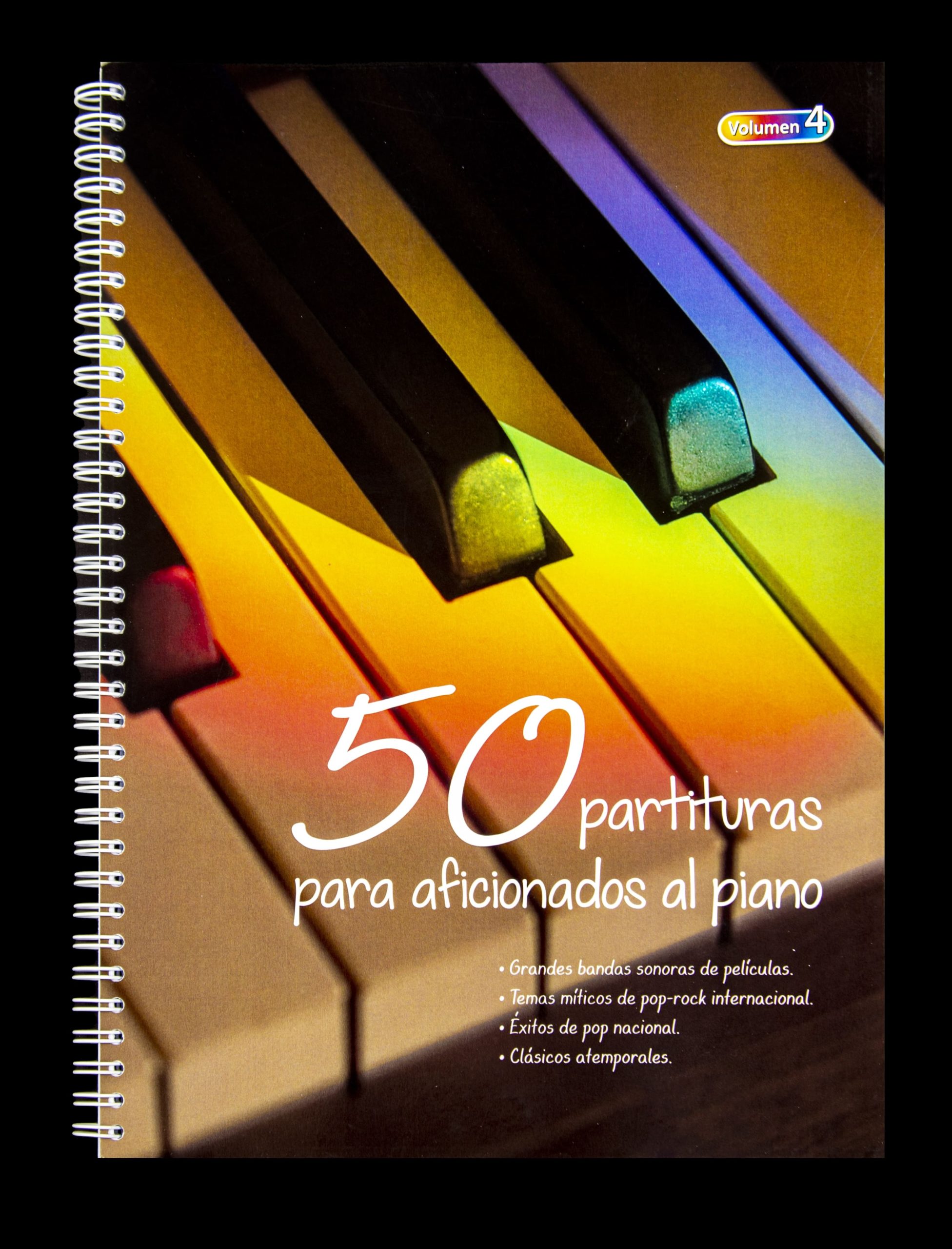 Volumen 4 - Colección 50 partituras para aficionados al piano
