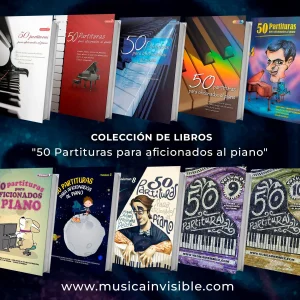 Volumen 10 - Colección 50 partituras para aficionados al piano
